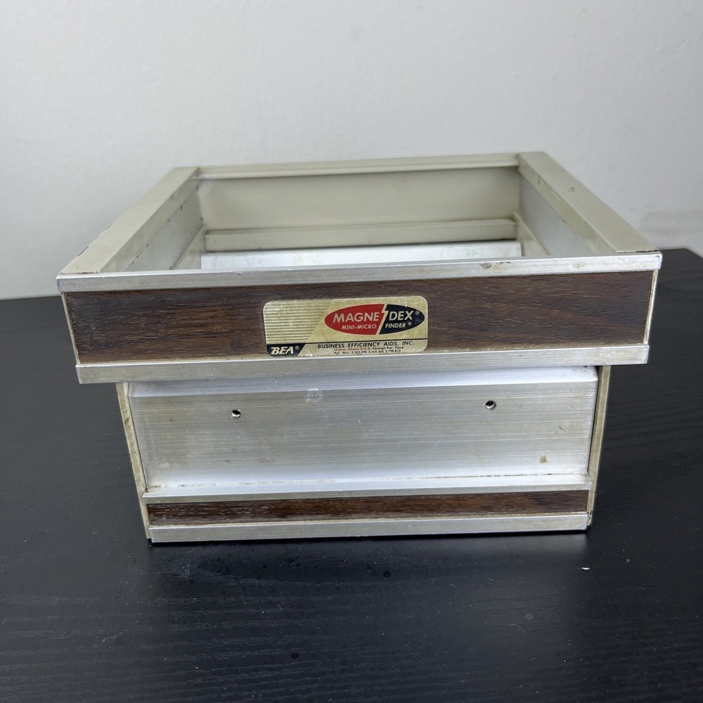 Bea Magne-Dex Mini Micro Finder Drawer Small‎ Parts Organizer Tool Storage